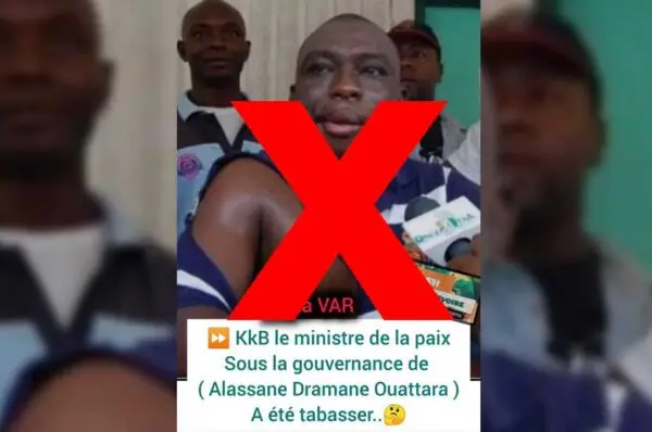 FAUX – KKB a été tabassé